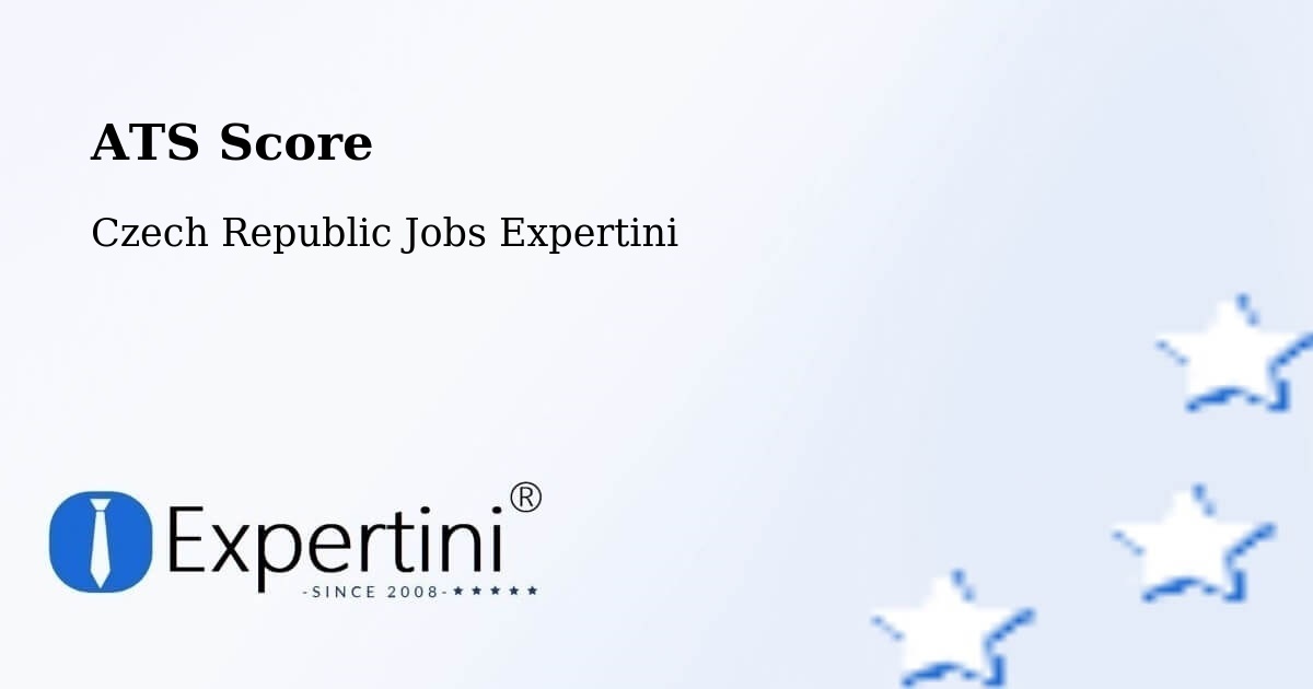 Resume ATS Score & Job Description Match Tool – Mimoň - Czech Republic Jobs Expertini